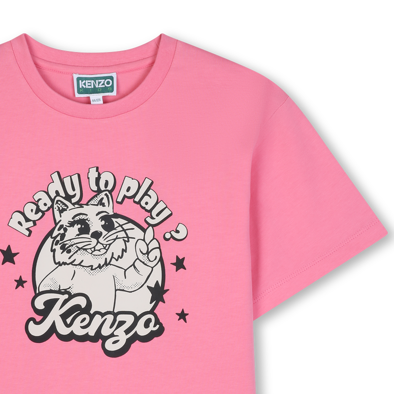 T-shirt a maniche corte KENZO KIDS 
                        BAMBINA