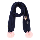 Sciarpa con badge a stella BILLIEBLUSH 
                    BAMBINA
