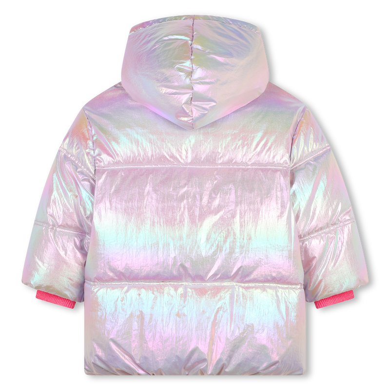 Piumino con zip e cappuccio BILLIEBLUSH 
                        BAMBINA