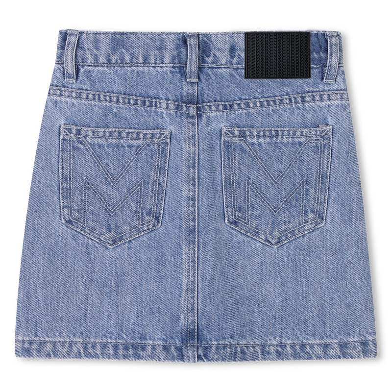 Gonna in jeans con strass MARC JACOBS 
                        BAMBINA