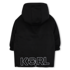Piumino reversibile con cappuccio KARL LAGERFELD KIDS 
                    RAGAZZO