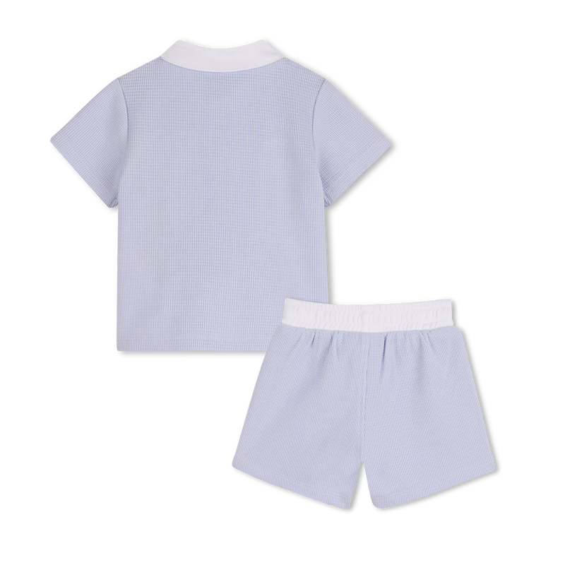 SET POLO + PANTALONCINI BOSS 
                        RAGAZZO