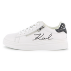 Sneakers in pelle di vacchetta KARL LAGERFELD KIDS 
                    BAMBINA