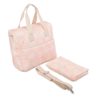 Borsa per pannolini trapuntata in popeline stampat KENZO KIDS 
                    UNISEX