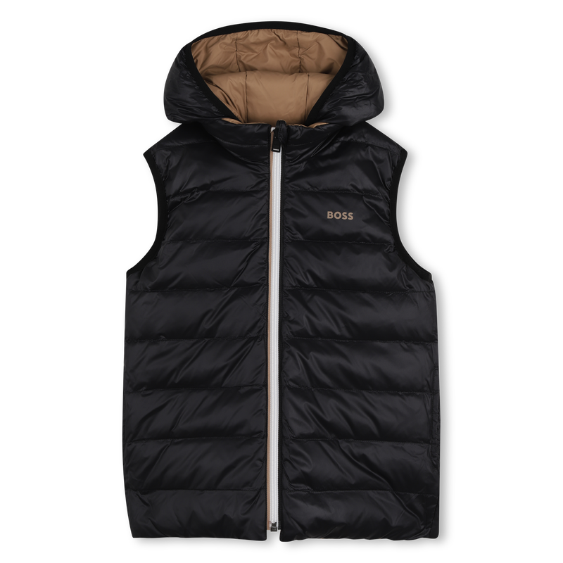 Giubbotto imbottito reversibile BOSS 
                        RAGAZZO