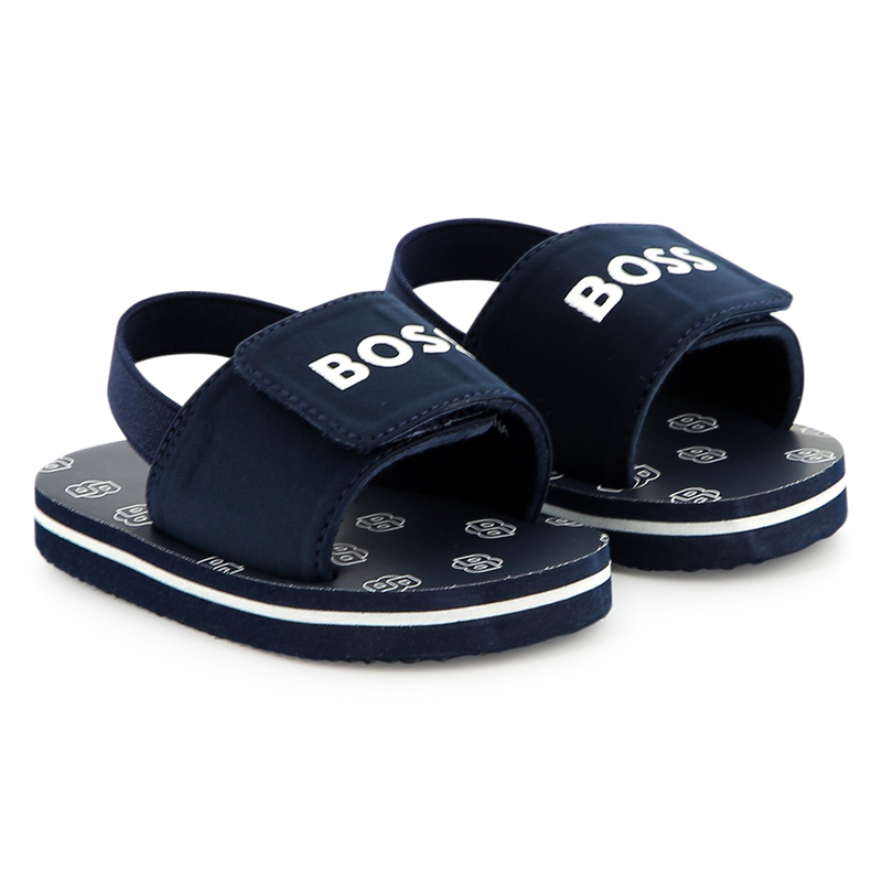 Ciabatte con scratch BOSS 
                        RAGAZZO