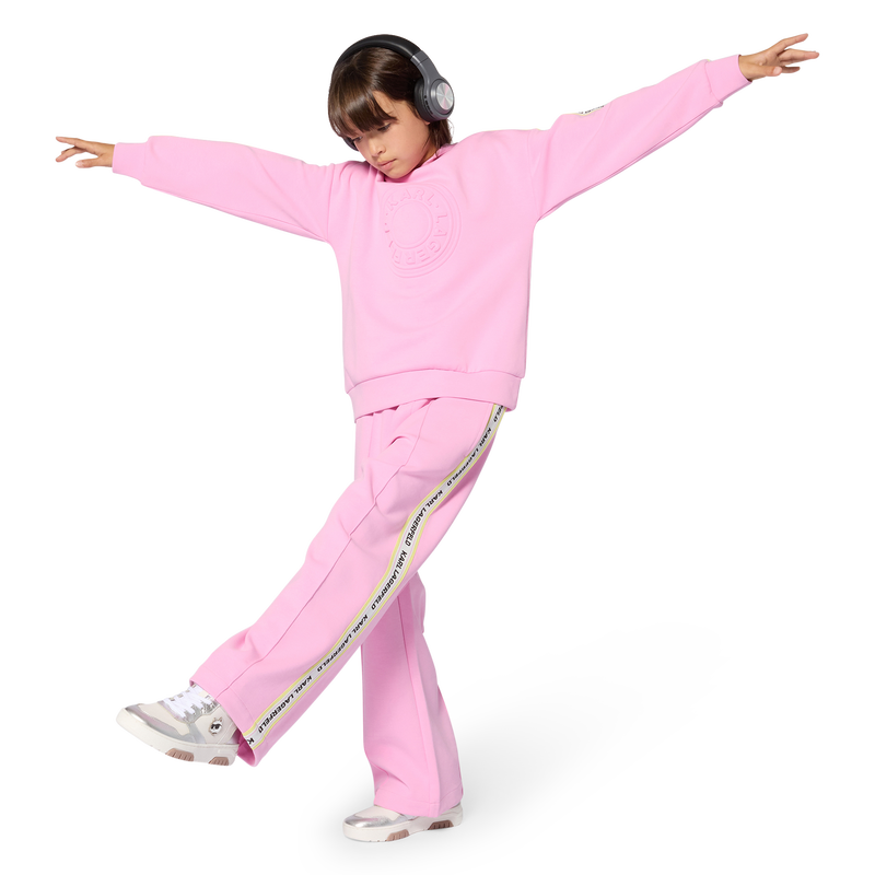 Pantaloni da jogging KARL LAGERFELD KIDS 
                        BAMBINA