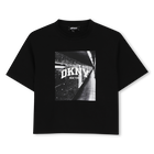 T-shirt a maniche corte DKNY 
                    BAMBINA