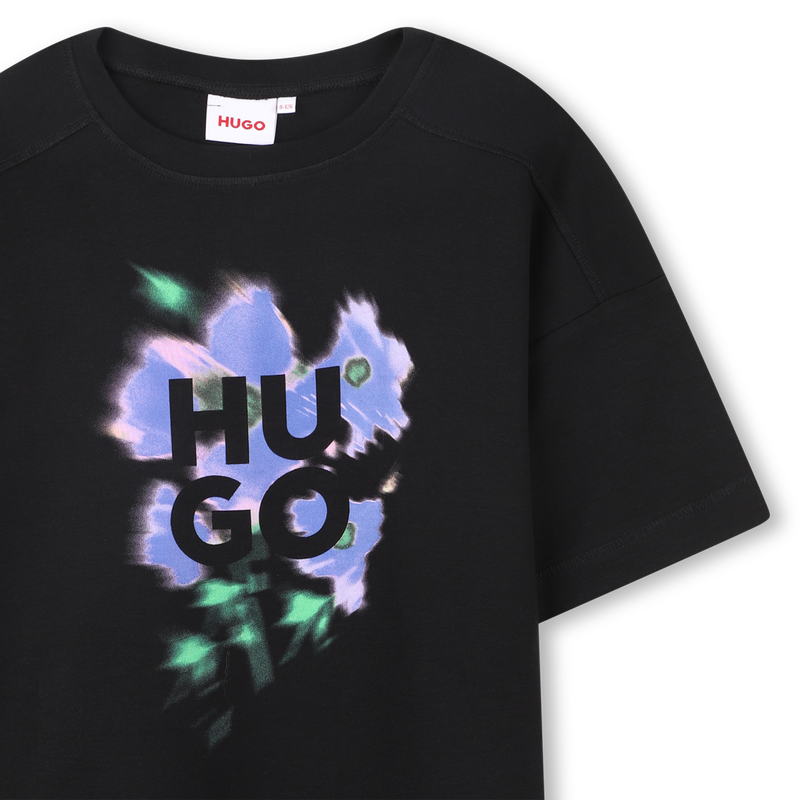 T-shirt a maniche corte HUGO 
                        BAMBINA