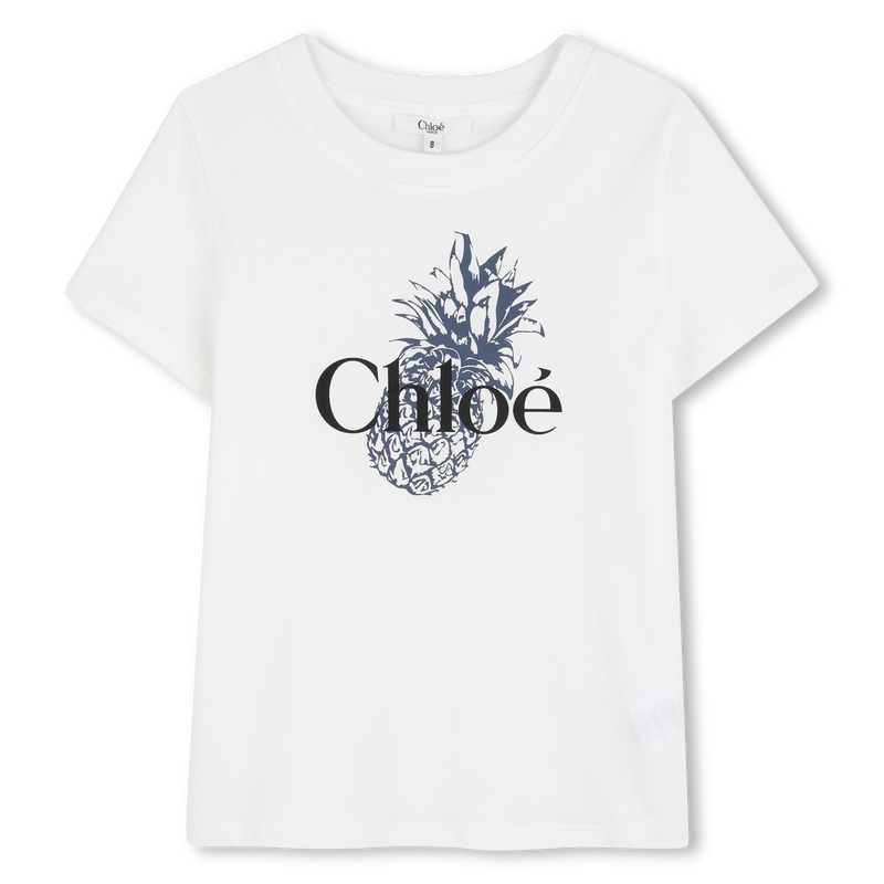 T-SHIRT A MANICHE CORTE CHLOE 
                        BAMBINA