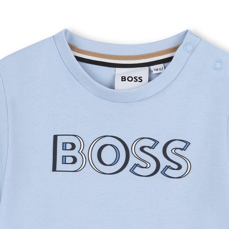 T-shirt a maniche corte BOSS 
                        RAGAZZO