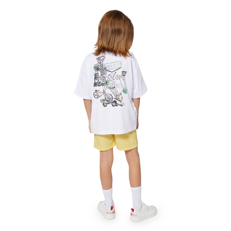 Sneakers stringate con velcro HUGO 
                    RAGAZZO