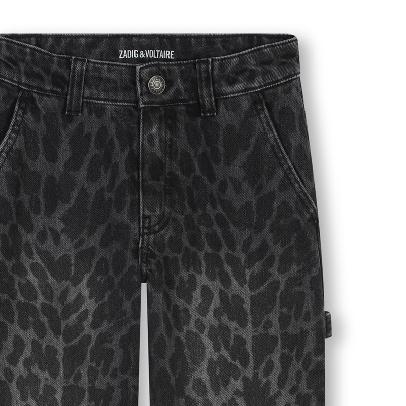 Jeans taglia alta regolabile ZADIG & VOLTAIRE 
                        BAMBINA