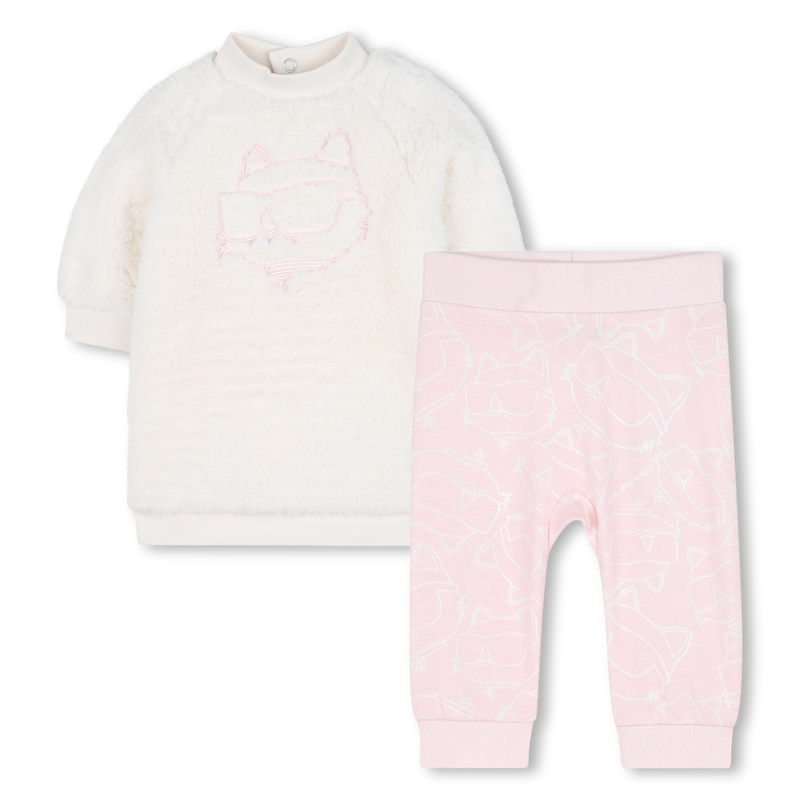 Dress + boxer shorts set KARL LAGERFELD KIDS 
                        BAMBINA