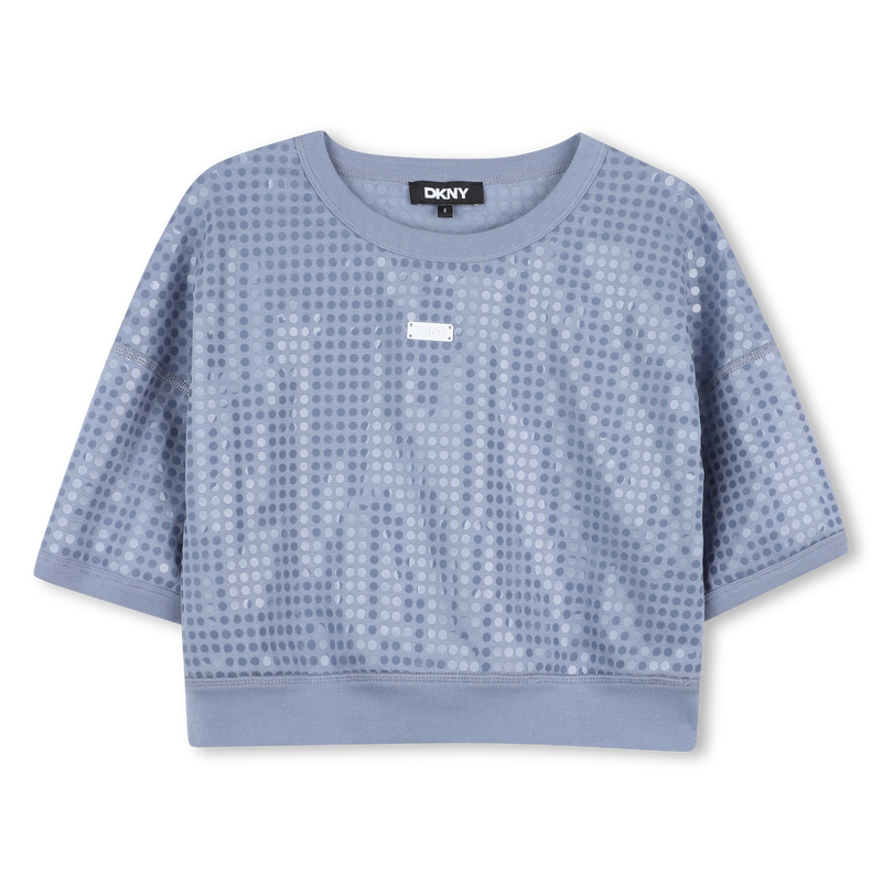 Felpa a maniche corte DKNY 
                        BAMBINA