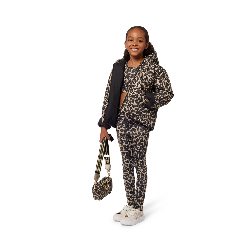 Leggings con stampa animalier MICHAEL KORS 
                        BAMBINA