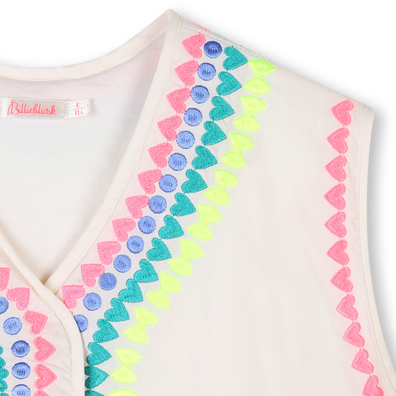Giacca senza maniche in cotone BILLIEBLUSH 
                        BAMBINA