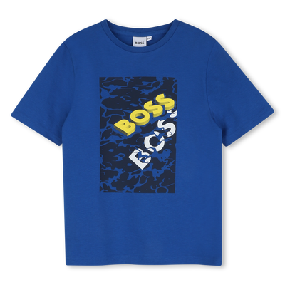 T-SHIRT A MANICHE CORTE BOSS RAGAZZO