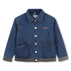 Giacca in denim KENZO KIDS 
                    BAMBINA