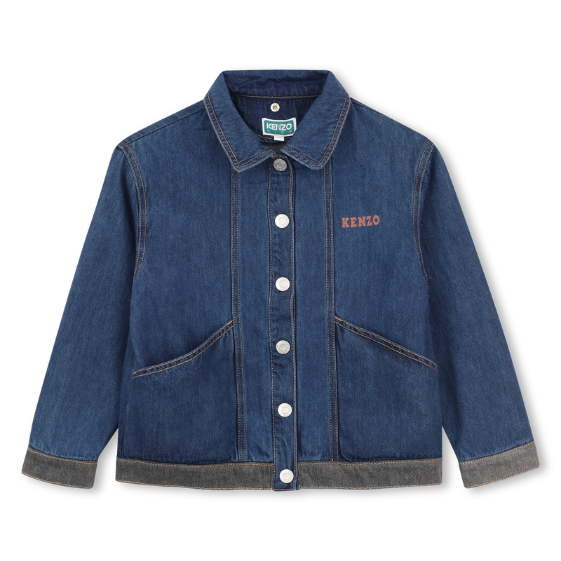 Giacca in denim KENZO KIDS 
                        BAMBINA
