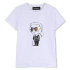 T-shirt manica corta, BIANCO, hi-res