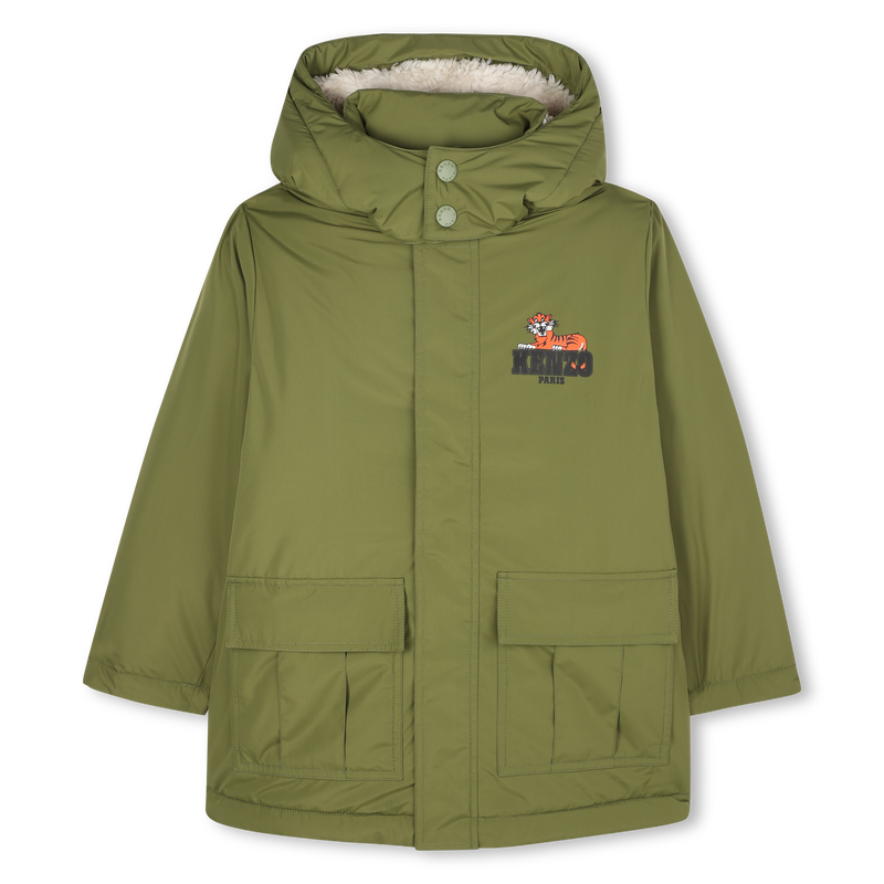Parka con cappuccio KENZO KIDS 
                        RAGAZZO