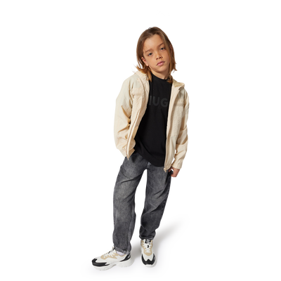 Sneakers stringate bimateriali HUGO RAGAZZO