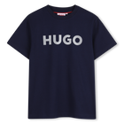 T-shirt a maniche corte, MARINE, hi-res