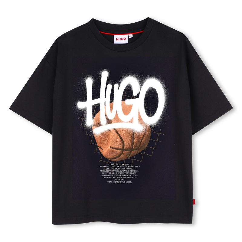 T-shirt a maniche corte HUGO 
                        RAGAZZO
