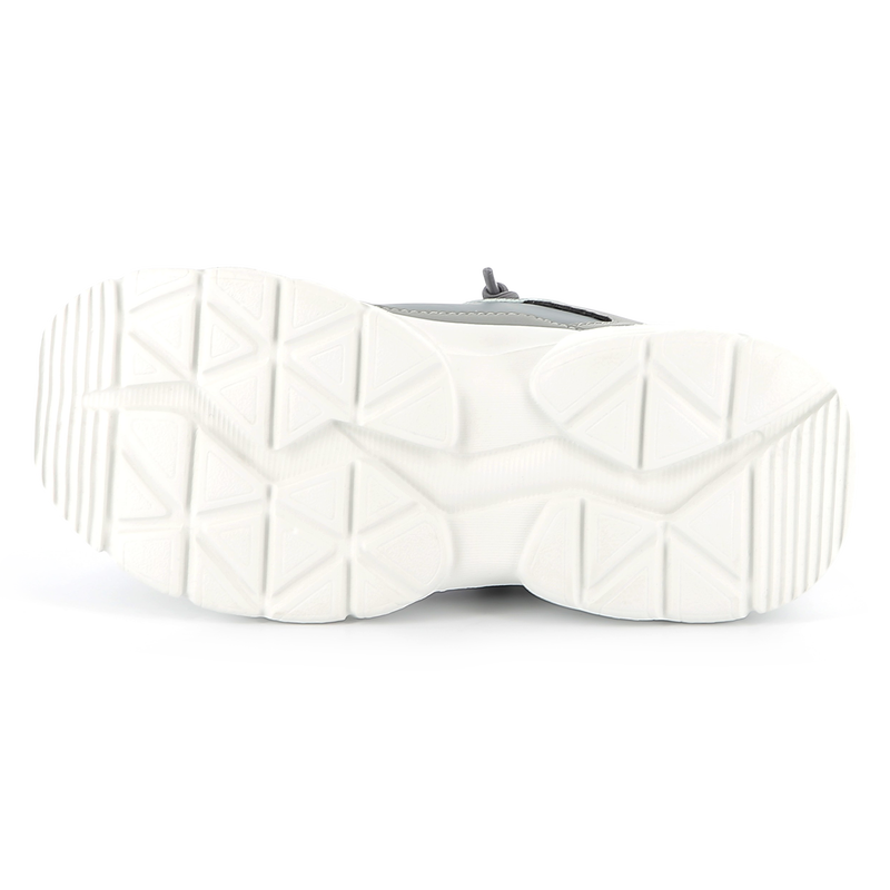 Sneakers stringate bimateriali HUGO 
                        BAMBINA