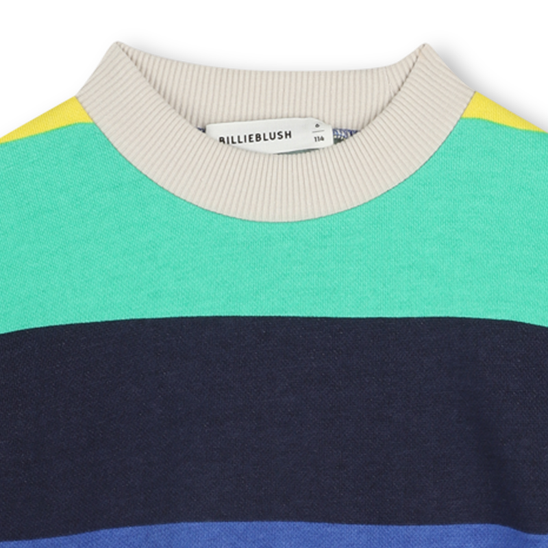 Felpa con stampa a righe BILLIEBLUSH 
                        RAGAZZO