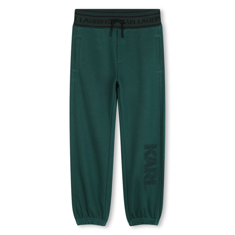 Pantaloni da jogging in felpa KARL LAGERFELD KIDS 
                        RAGAZZO