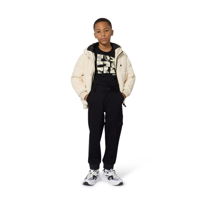 Giacca con cappuccio BOSS 
                        RAGAZZO