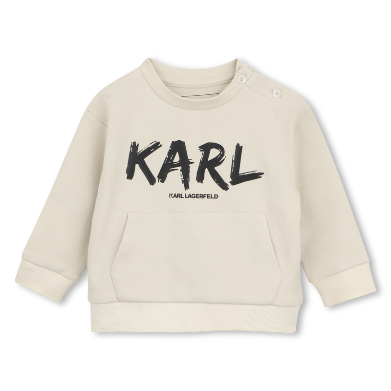 Completo felpa e pantaloni KARL LAGERFELD KIDS 
                        RAGAZZO