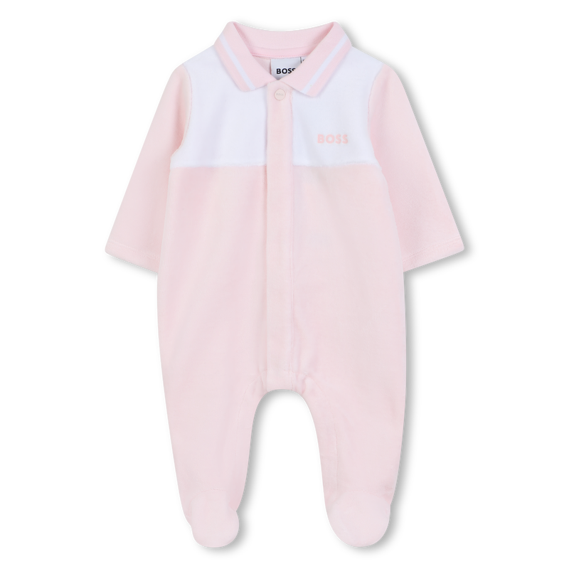 Tuta con chiusura a scatto BOSS 
                        BAMBINA