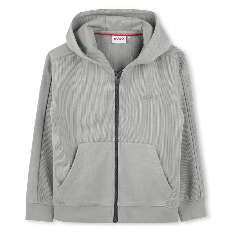 Cardigan con cappuccio HUGO 
                        RAGAZZO