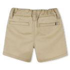Shorts tinta unita in cotone BOSS 
                    RAGAZZO