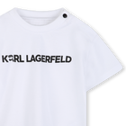 Set t-shirt e pantaloncini da bagno KARL LAGERFELD KIDS 
                    RAGAZZO