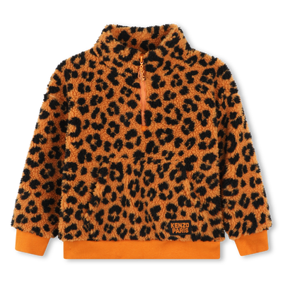 Felpa con zip KENZO KIDS UNISEX