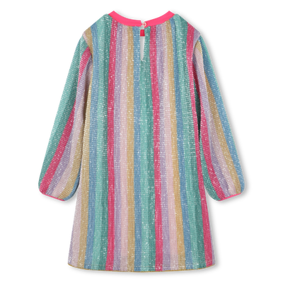 Vestito plissettato paillettes BILLIEBLUSH BAMBINA