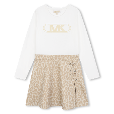 Studded Long-Sleeved Dress MICHAEL KORS BAMBINA