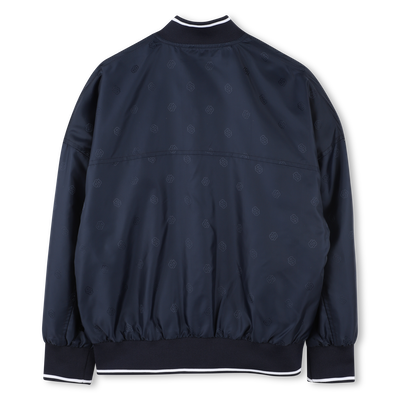 Giacca stampata con zip BOSS RAGAZZO