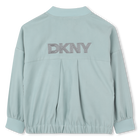 Giacca leggera con bottoni a pressione DKNY 
                    BAMBINA