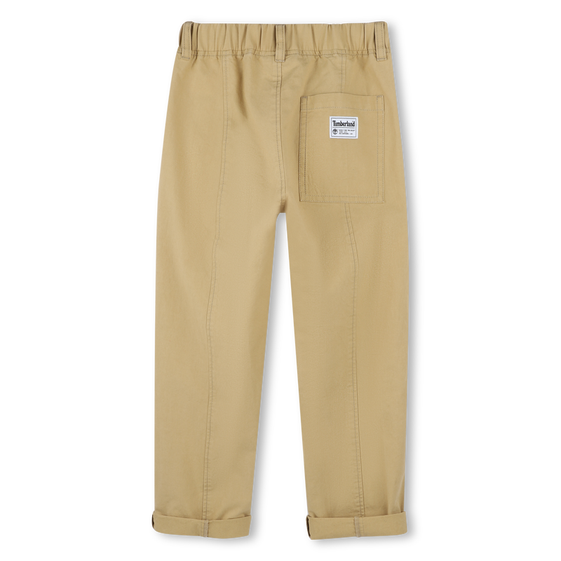 Pantaloni cargo in gabardine TIMBERLAND 
                        RAGAZZO