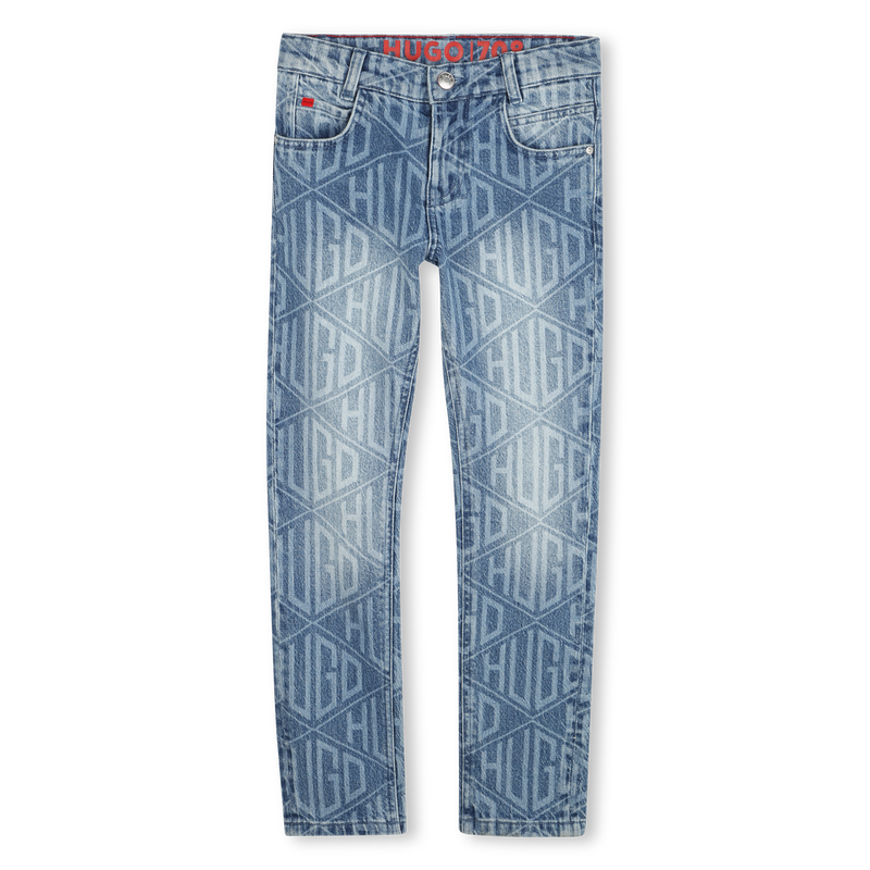 Jeans 5 tasche slim fit HUGO 
                        RAGAZZO