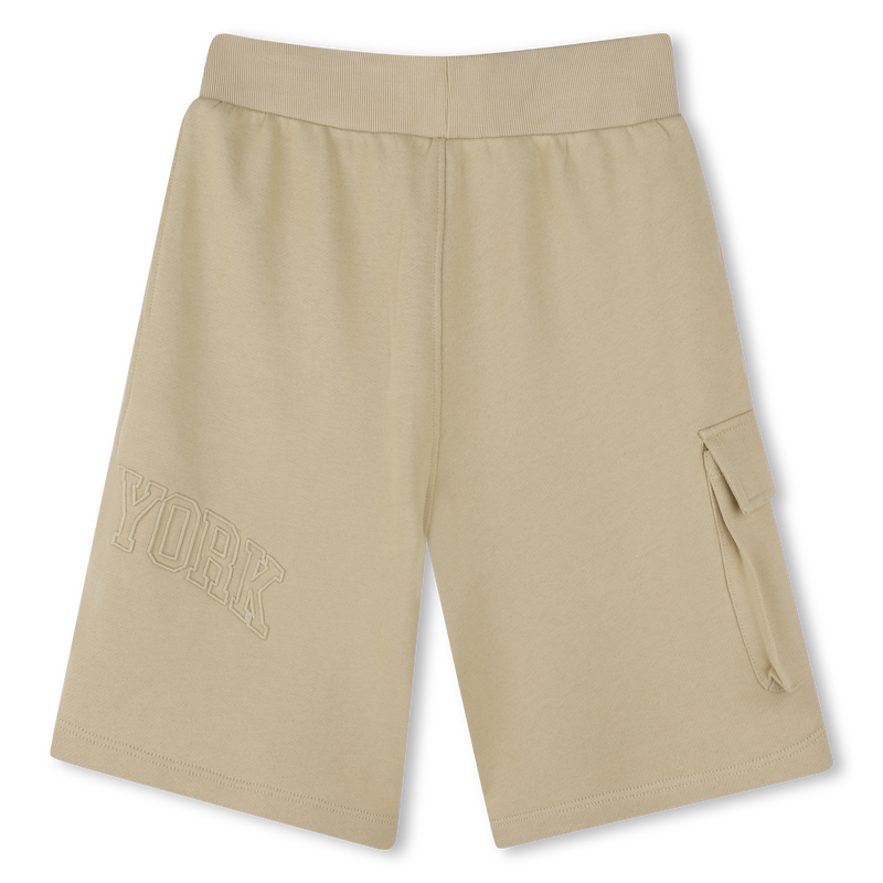 Bermuda in felpa di cotone DKNY 
                        UNISEX