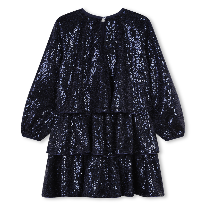 Vestito con volant paillettes BILLIEBLUSH 
                        BAMBINA