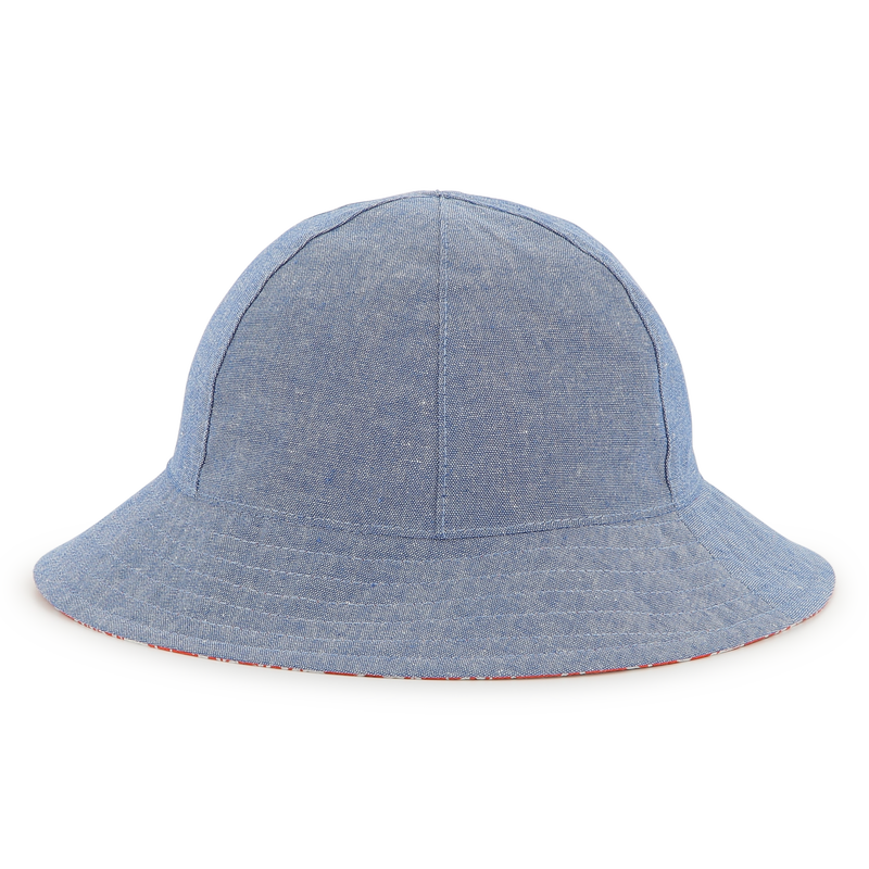 Bob reversibile in cotone KENZO KIDS 
                        UNISEX