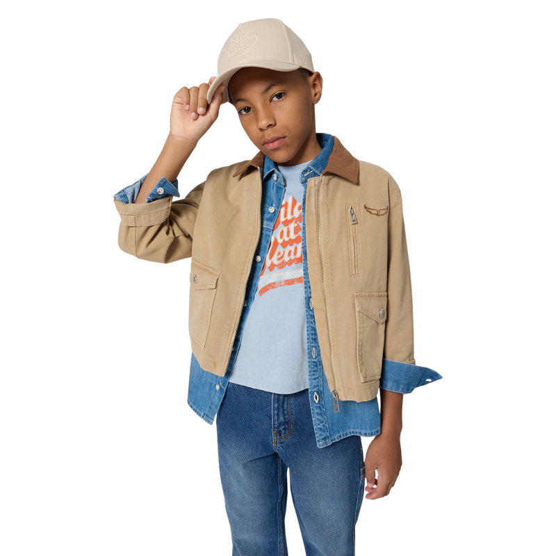 Cappellino con ricamo TIMBERLAND 
                        RAGAZZO