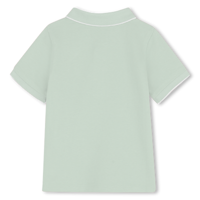 POLO A MANICHE CORTE BOSS RAGAZZO